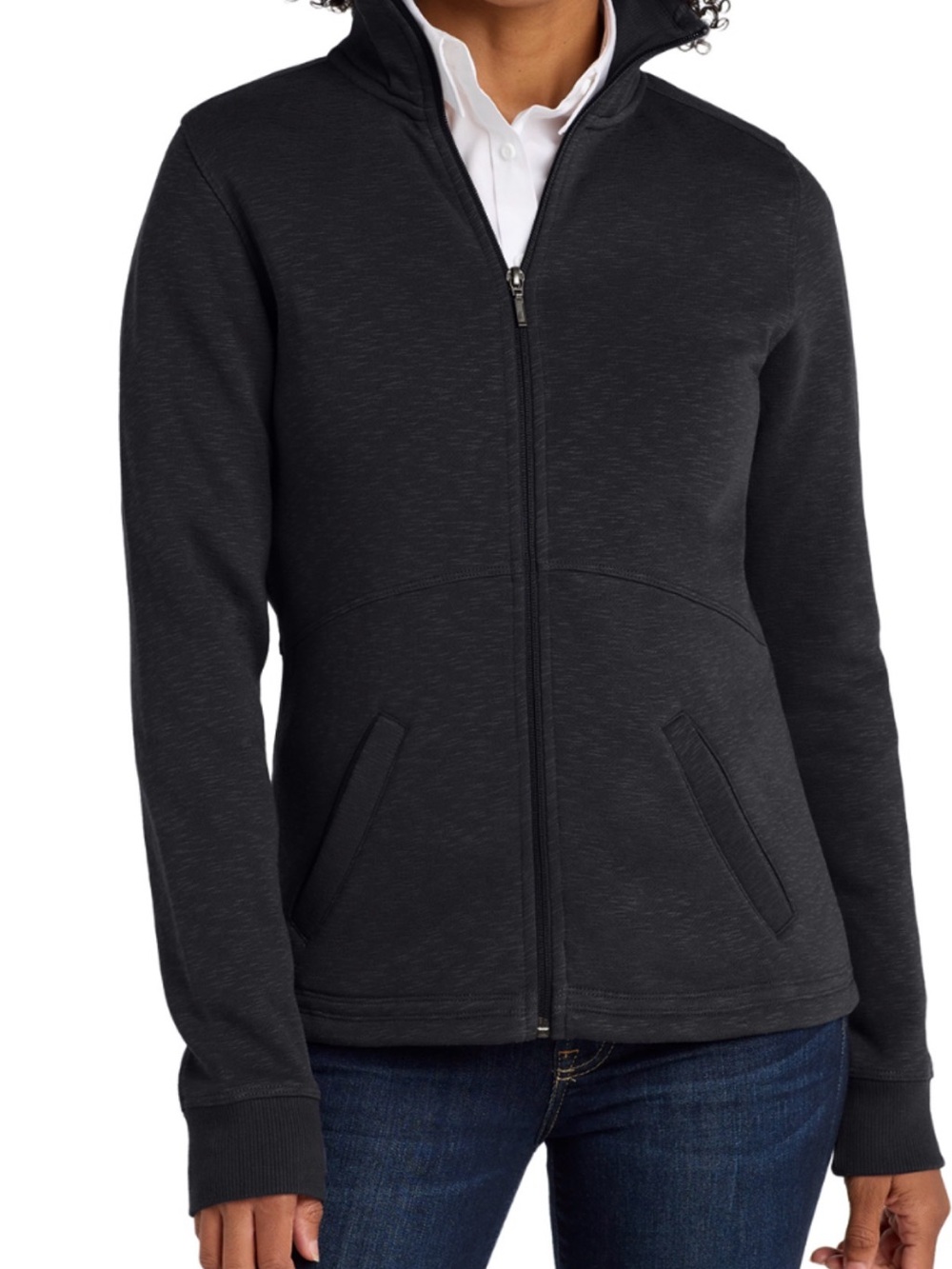 Champion C9 Athletic Womens Mock Neck Full Zip
Fleece Jacket (Size: Medium)(EUC)